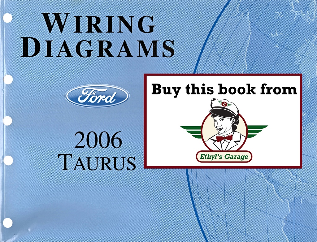 2006 Ford Taurus Electrical Wiring Diagrams Shop Service Repair Manual