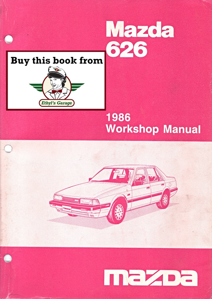 1986 Mazda 626 Workshop Shop Service Repair Manual