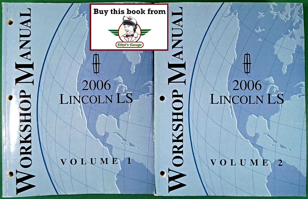 2006 Ford Lincoln LS Factory Service Workshop Repair Manual Set