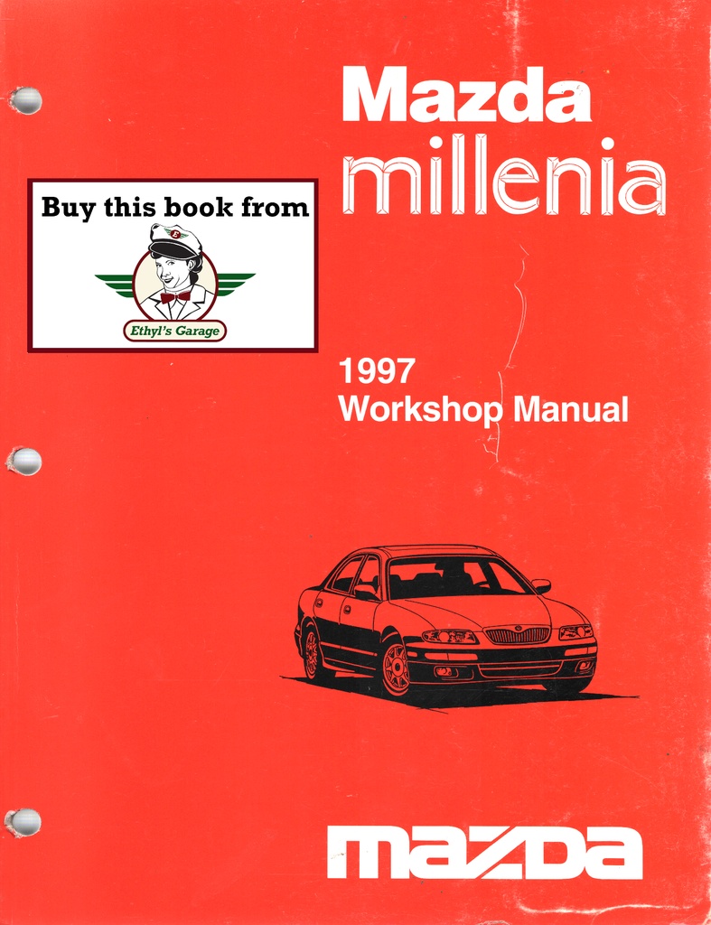 1997 Mazda Millenia Workshop Shop Service Repair Manual
