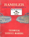1961 AMC Rambler Classic 6, V-8, Ambassador V-8 Shop Repair Maintenance Technical Service Manual