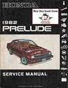 1982 Honda Prelude Shop Service Repair Maintenance Manual