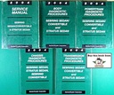 2004 Chrysler Sebring Sedan/Convertible & Dodge Stratus Sedan Service & Diagnostic Shop Manuals Complete 5 Vol. Set
