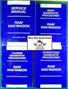2002 Dodge RAM Full-Size Van/Wagon Shop Repair Diagnostic Service Manual 4 Vol. Set