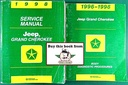 1998 Jeep Grand Cherokee ZJ Factory Shop Repair Service and Diagnostic Manuals Set
