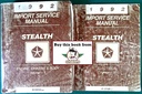 1992 Dodge Stealth Shop Maintenance Repair Service & Electrical Manual 2 Vol. Set