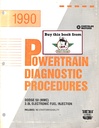 1990 Mopar Dodge RAM 50 Truck (MMC) 3.0L EFI V-6 Engines Powertrain Diagnostic Procedures