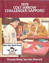 1979 Dodge/Plymouth Challenger/Sapporo/Colt/Arrow  Shop Maintenance Repair Service Manual