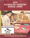 1979 Dodge/Plymouth Omni/Horizon/O24/TC3 Factory Shop Repair Service Manual