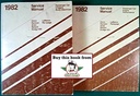 1982 Chrysler/Dodge/Plymouth Front-Wheel-Drive Car Shop Service Manual 2 Vol Set Aries, Reliant, Rampage, Omni, Horizon, LeBaron, 400