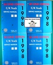 1998 Chevrolet/GMC C/K Truck Shop Repair Maintenance Service Manual 4 Vol. Set Second Edition—Silverado, Sierra, Yukon, Tahoe, Suburban