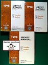 1998 Chevrolet Cavalier, Pontiac Sunfire Factory Shop Repair Service Manual 3 Vol. Set