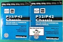 1996 Chevrolet/GMC P32/P42 Front Engine Motorhome and Commercial Chassis Factory Shop Repair Service Manual 2 Vol. Set