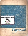 1966 1967 Plymouth Barracuda Signet Valiant Belvedere Fury Satellite GTX Shop Maintenance Repair Service Manual