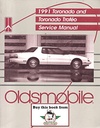 1991 Oldsmobile Toronado Trofeo OEM Shop Service Repair Chassis Manual