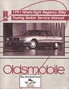 1991 Oldsmobile Ninety-Eight Regency Elite/Touring (98) OEM Shop Service Repair Chassis Manual