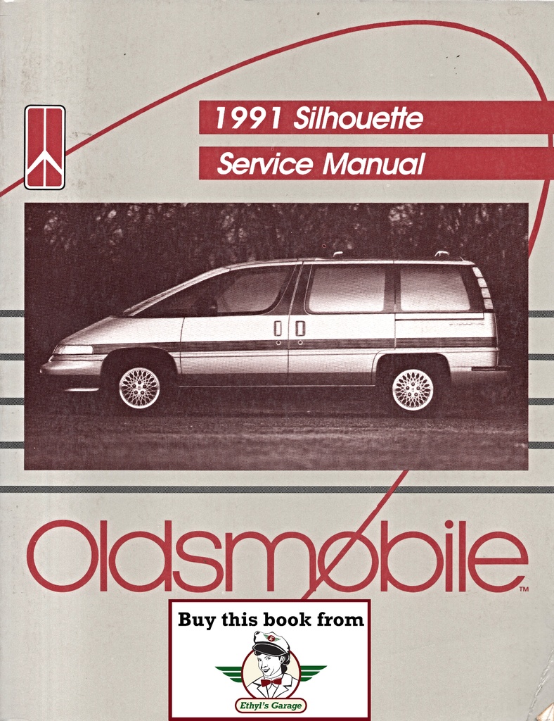 1991 Oldsmobile Silhouette OEM Factory Shop Service Repair Manual