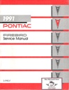 1991 Pontiac Firebird Factory OEM Shop Service Repair Manual