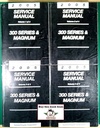2005 Chrysler 300 Series and Dodge Magnum Factory Shop Repair Service Manuals Complete 4 Vol. Set