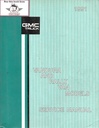 1991 GMC Rally Vandura G-Van Factory Shop Repair Service Manual