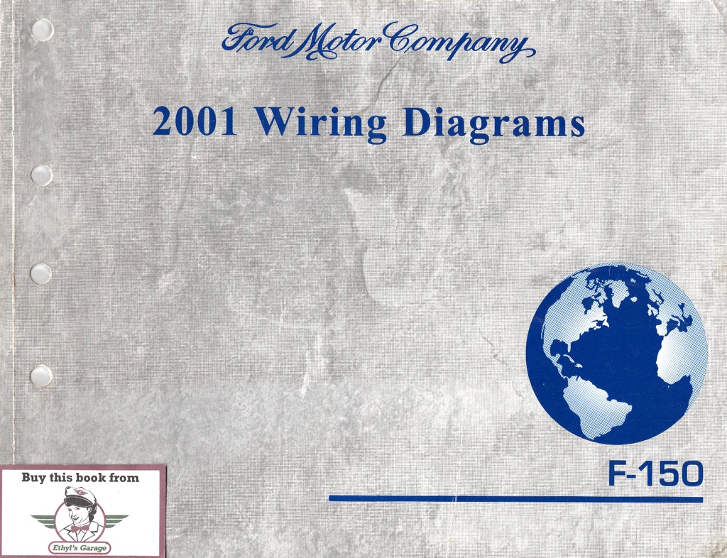 2001 Ford F-150 Factory Electrical Wiring Diagrams Manual