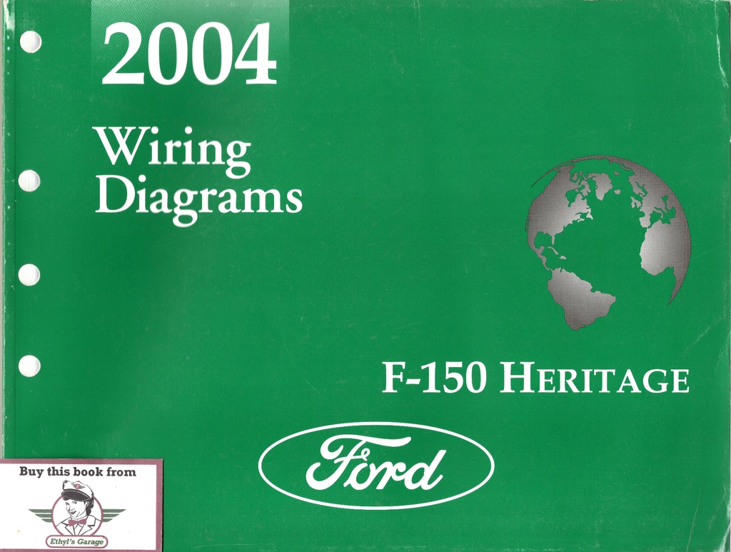 2004 Ford F-150 Heritage Pickup Electrical Wiring Diagrams Manual