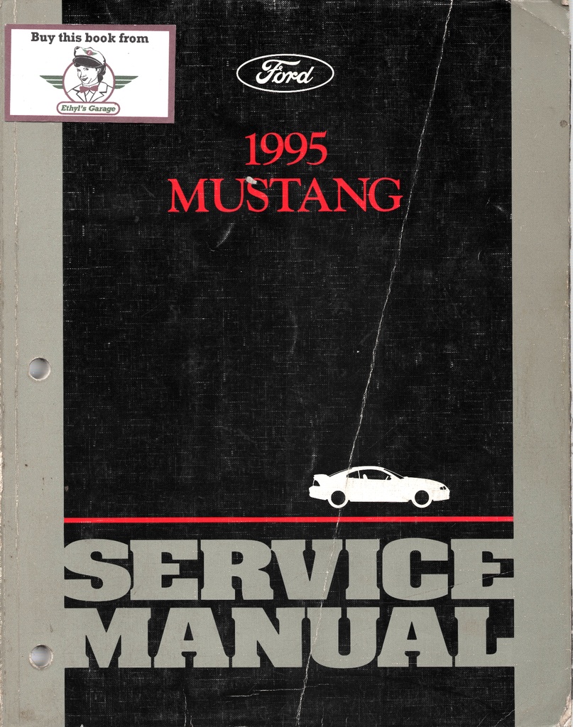 1995 Ford Mustang Original OEM Shop Repair Service Manual
