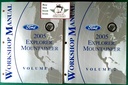 2005 Ford Explorer and Mercury Mountaineer Original OEM Factory Shop Service Workshop Manual 2 Vol Set
