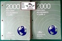 2000 Ford Explorer, Mercury Mountaineer Original Factory Shop Service Workshop Manual Set