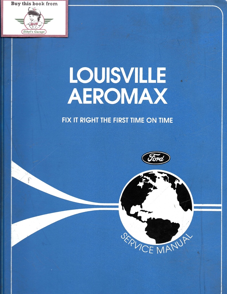 1996 Ford Louisville Aeromax Original OEM Factory Shop Repair Maintenance Service Manual
