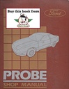 1989 Ford Probe Factory Shop Repair Service Manual