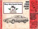 1989 Ford Probe Factory Electrical & Vacuum Troubleshooting Wiring Diagrams Manual EVTM