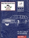 1988 Buick Le Sabre & Electra Estate Wagons OEM Factory Shop Service Repair Manual