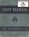 1936 Oldsmobile 6 and 8 Full Line Compact Factory OEM Shop Service Repair Manual