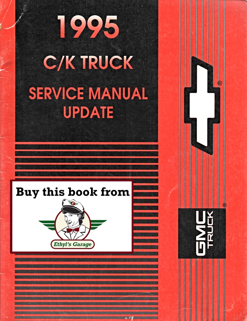 1995 Chevrolet/GMC C/K Truck 4WD Factory Shop Service Repair Manual Update