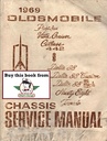 1969 Oldsmobile Factory OEM Shop Service Repair Manual 442 Cutlass Supreme Toronado Delta 88 98 Vista Cruiser F-85