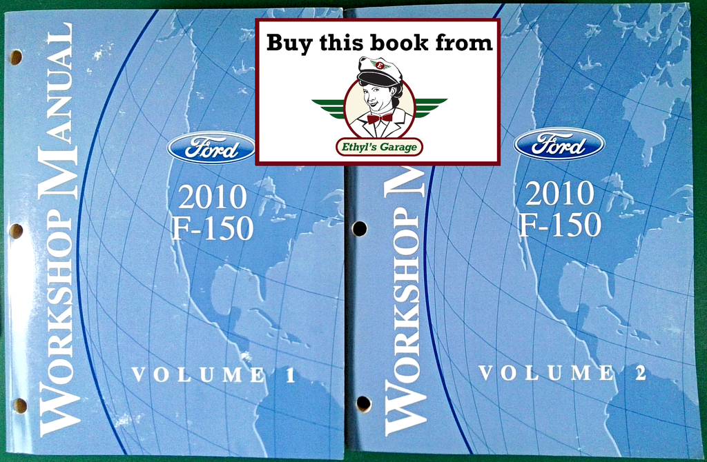 2010 Ford F-150 Original OEM Factory Shop Service Workshop Manual Set