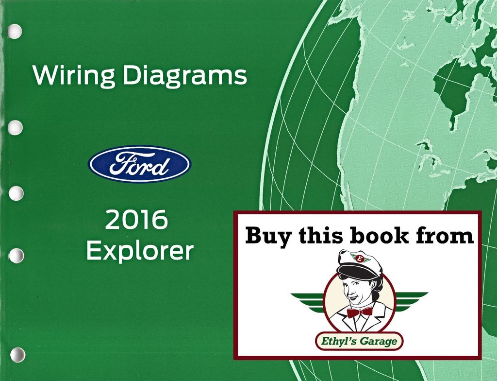 2016 Ford Explorer Electrical Wiring Diagrams Manual