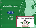 2016 Ford F-150 Electrical Wiring Diagrams Shop Service Repair Manual