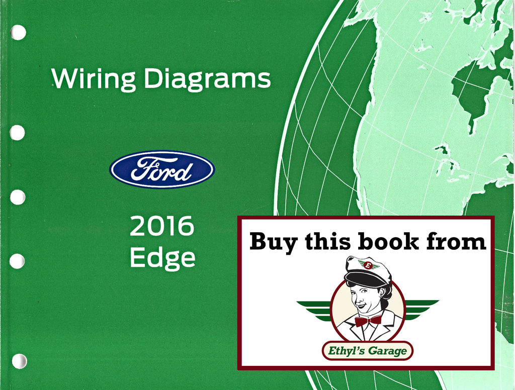 2016 Ford Edge Electrical Wiring Diagrams Manual
