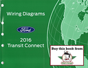 2016 Ford Transit Connect Electrical Wiring Diagrams Shop Service Repair Manual