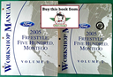 2005 Ford Freestyle, Five Hundred & Mercury Montego Original OEM Factory Shop Service Workshop Manual Set