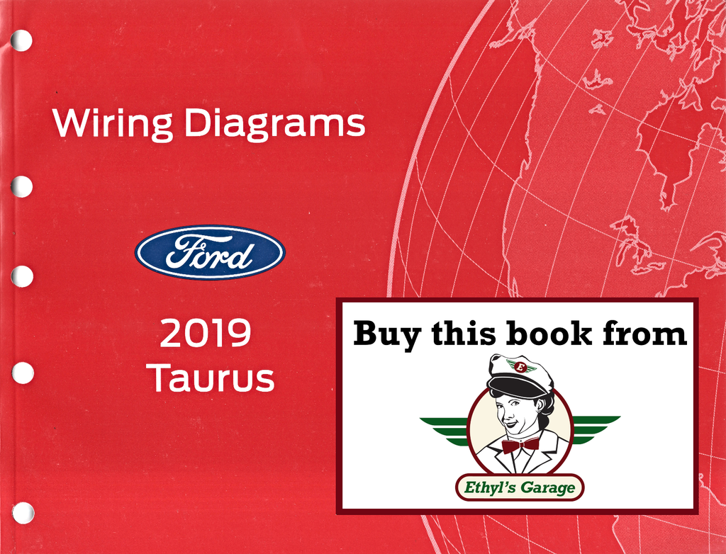 2019 Ford Taurus Electrical Wiring Diagrams Manual