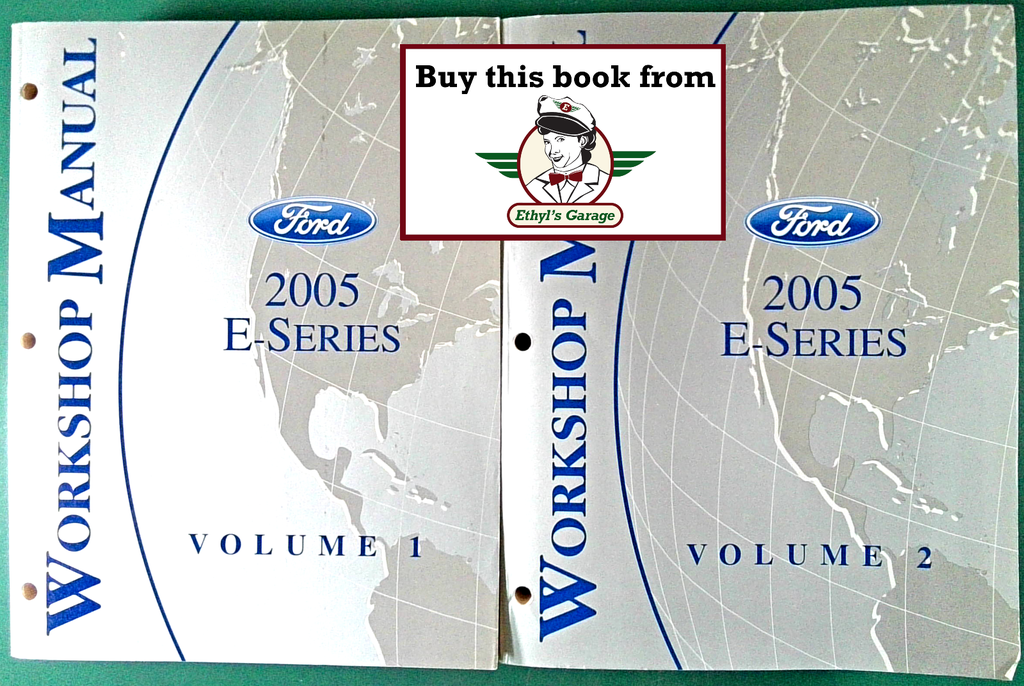 2005 Ford E-Series Econoline Van Workshop Service Manual Set