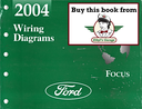 2004 Ford Focus Electrical Wiring Diagrams Manual
