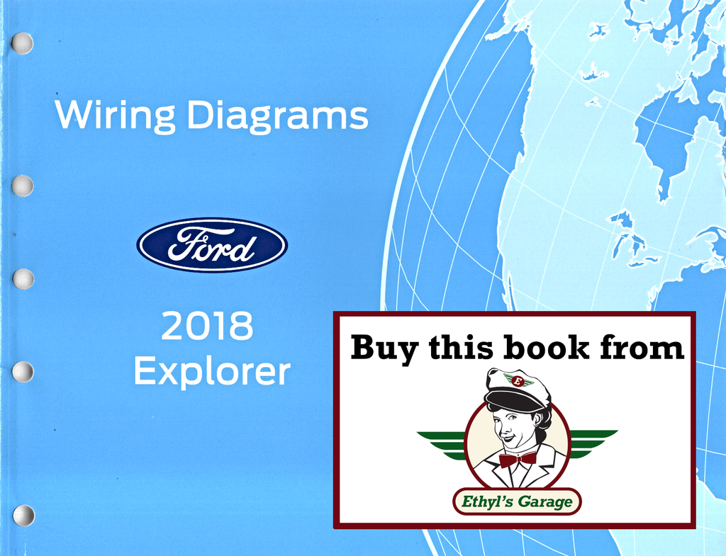 2018 Ford Explorer Electrical Wiring Diagrams Manual