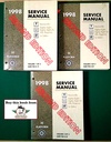 1998 Pontiac/Oldsmobile/Buick Bonneville/Eighty-Eight/LSS/Regency/Le Sabre GM H Platform Factory Shop Service Repair Manual 3 Vol Set 2nd ed.