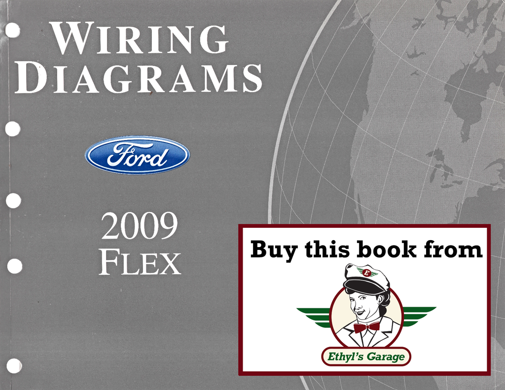 2009 Ford Flex Factory Electrical Wiring Diagrams Manual