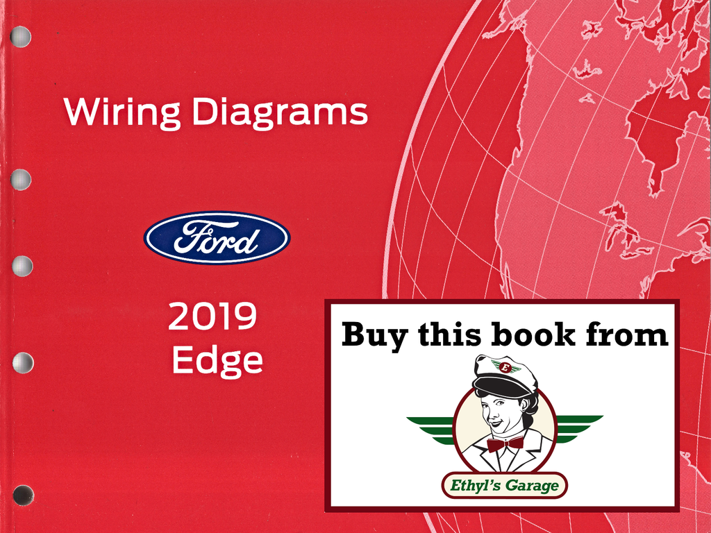 2019 Ford Edge Factory Electrical Wiring Diagrams Manual