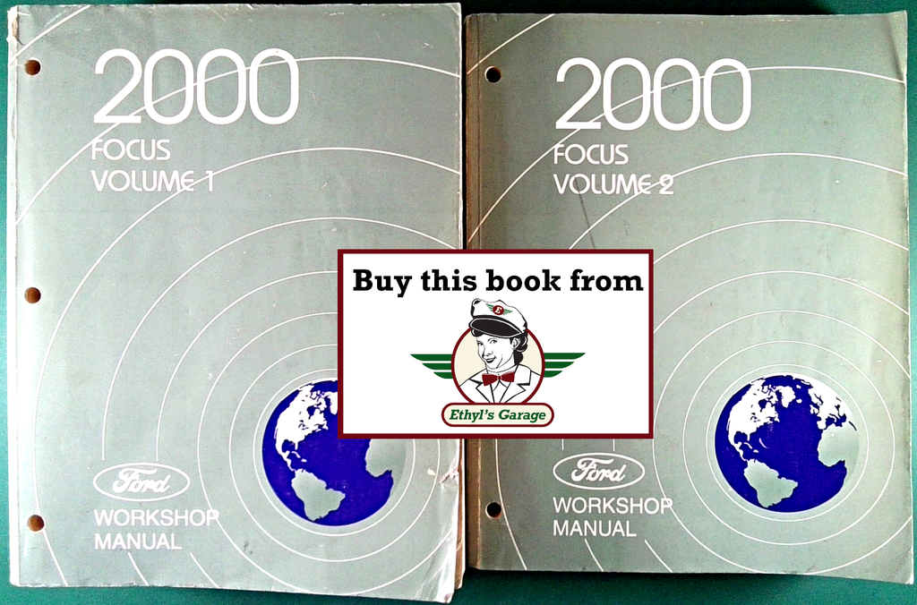 2000 Ford Focus Factory Service Manual Set